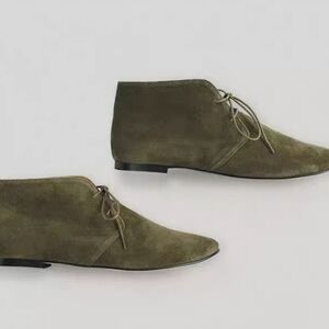 Ladies shoes deer leather shoes